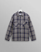 Wax London Whiting Basket Weave Overshirt - Endless Waves