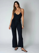 Wide Rib Split Leg Cat Suit - Endless Waves