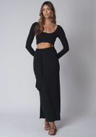 Wide Rib Ventanas Cut Out Dress - Endless Waves