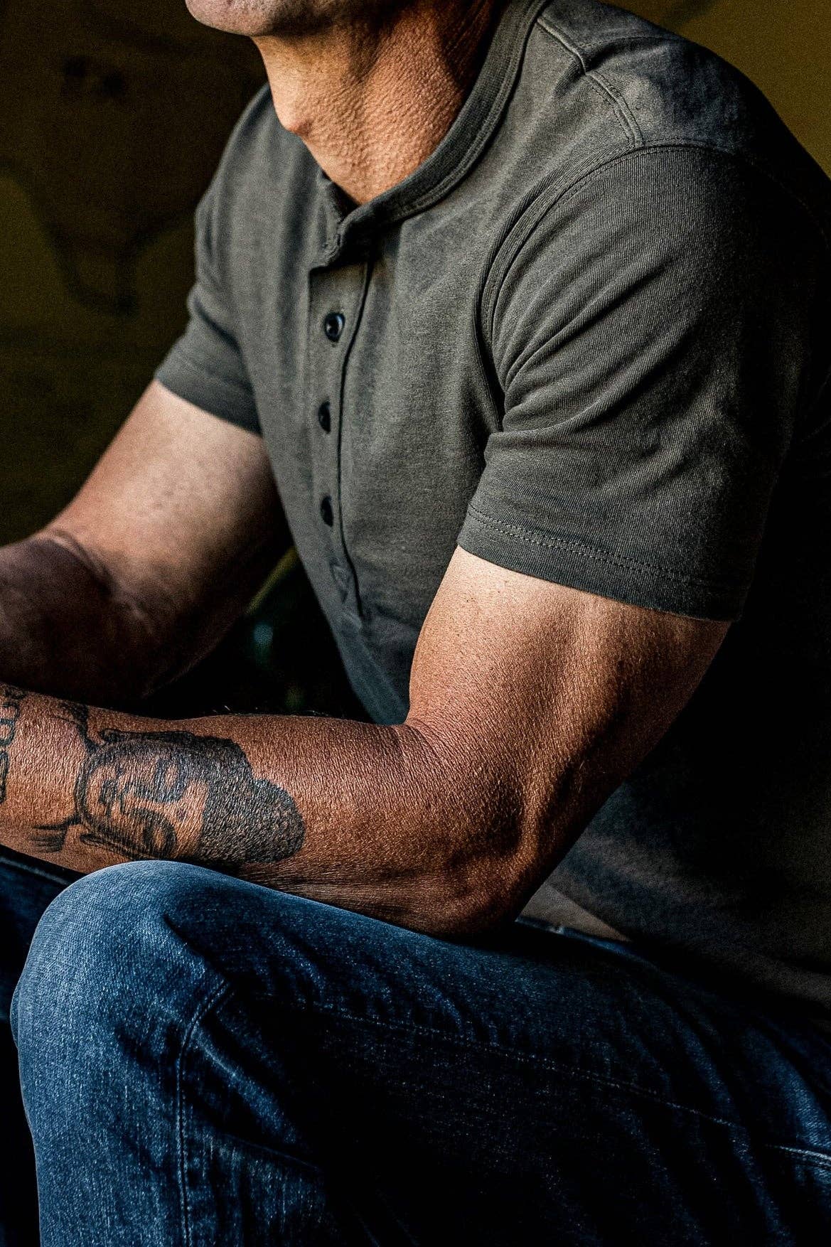 WiesMade Bolinas Heavyweight Cotton Henley