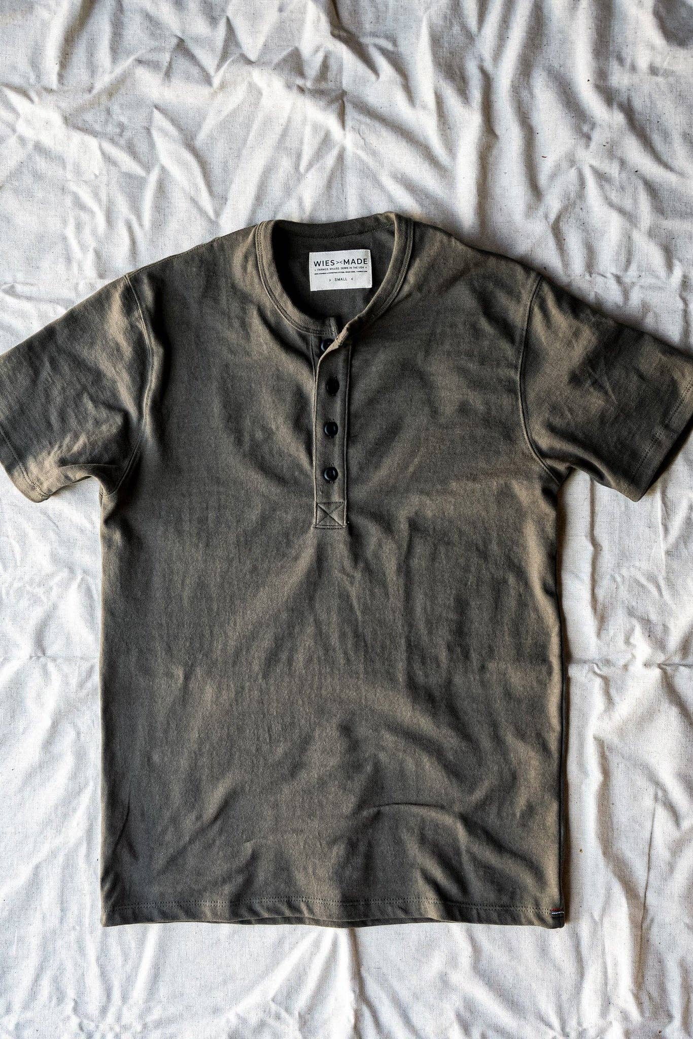 WiesMade Bolinas Heavyweight Cotton Henley
