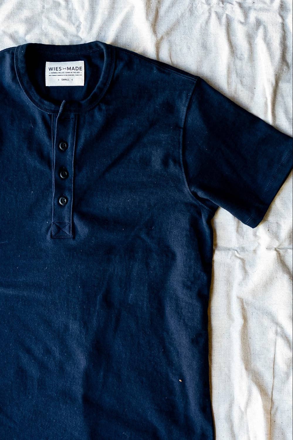 Wiesmade Bolinas Heavyweight Cotton Henley