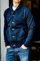 WiesMade Navy Bodega Cardigan