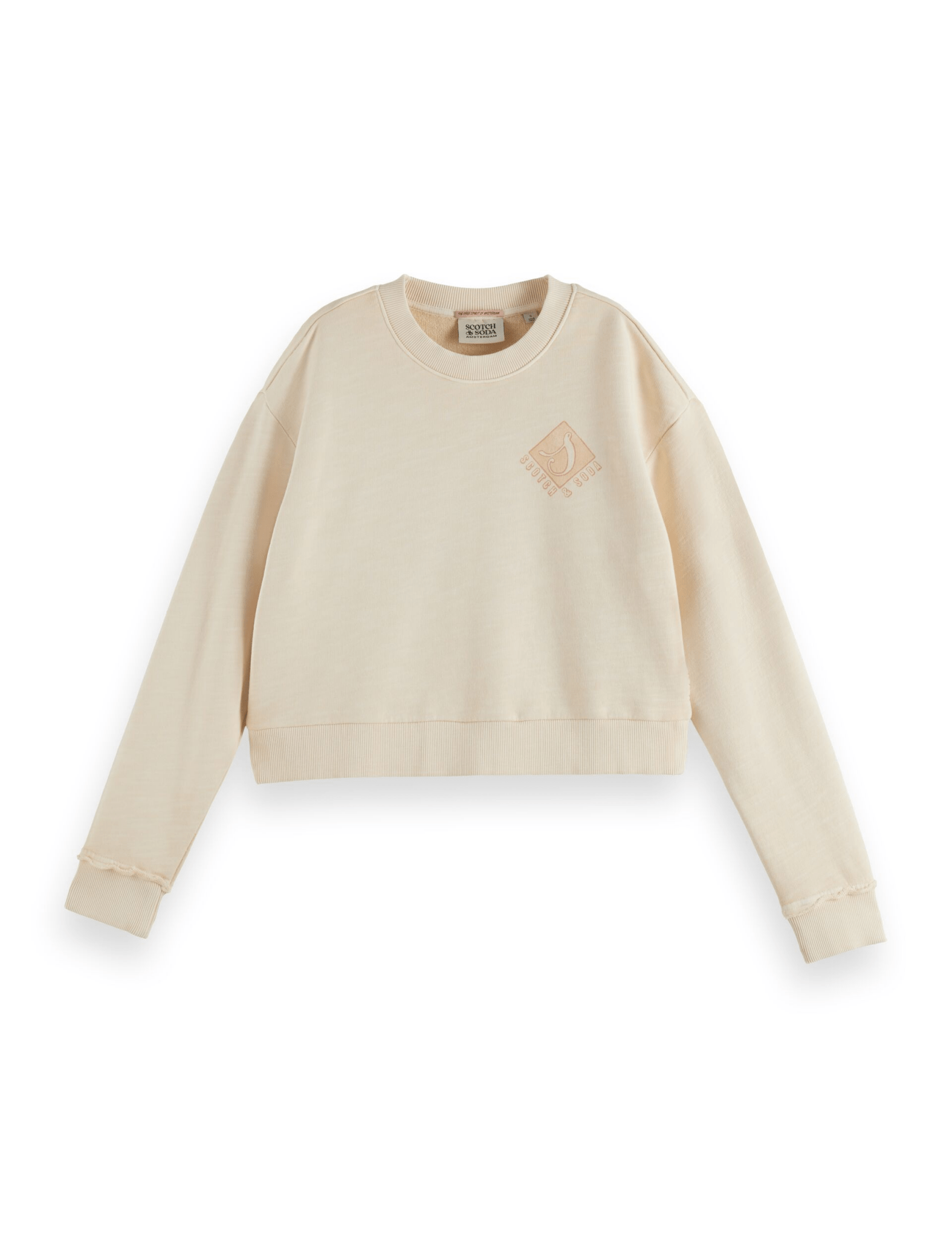 Women's Scotch & Soda Garment Dyed Sweatshirt - Endless Waves