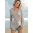 Wooden Ships Hailey Star V Cotton Crew - Endless Waves