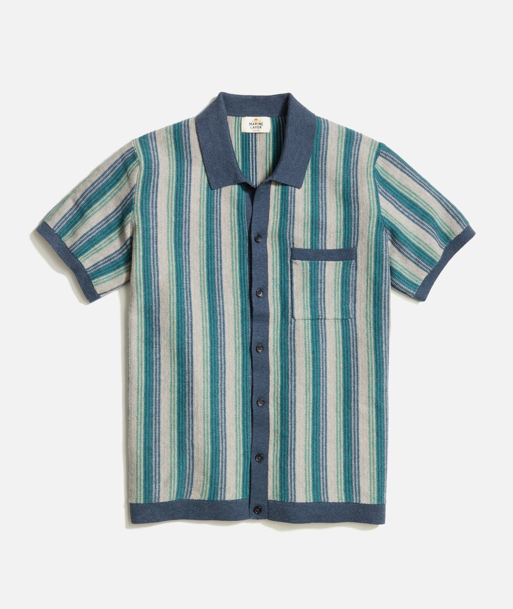 Wyatt Sweater Button Down - Endless Waves