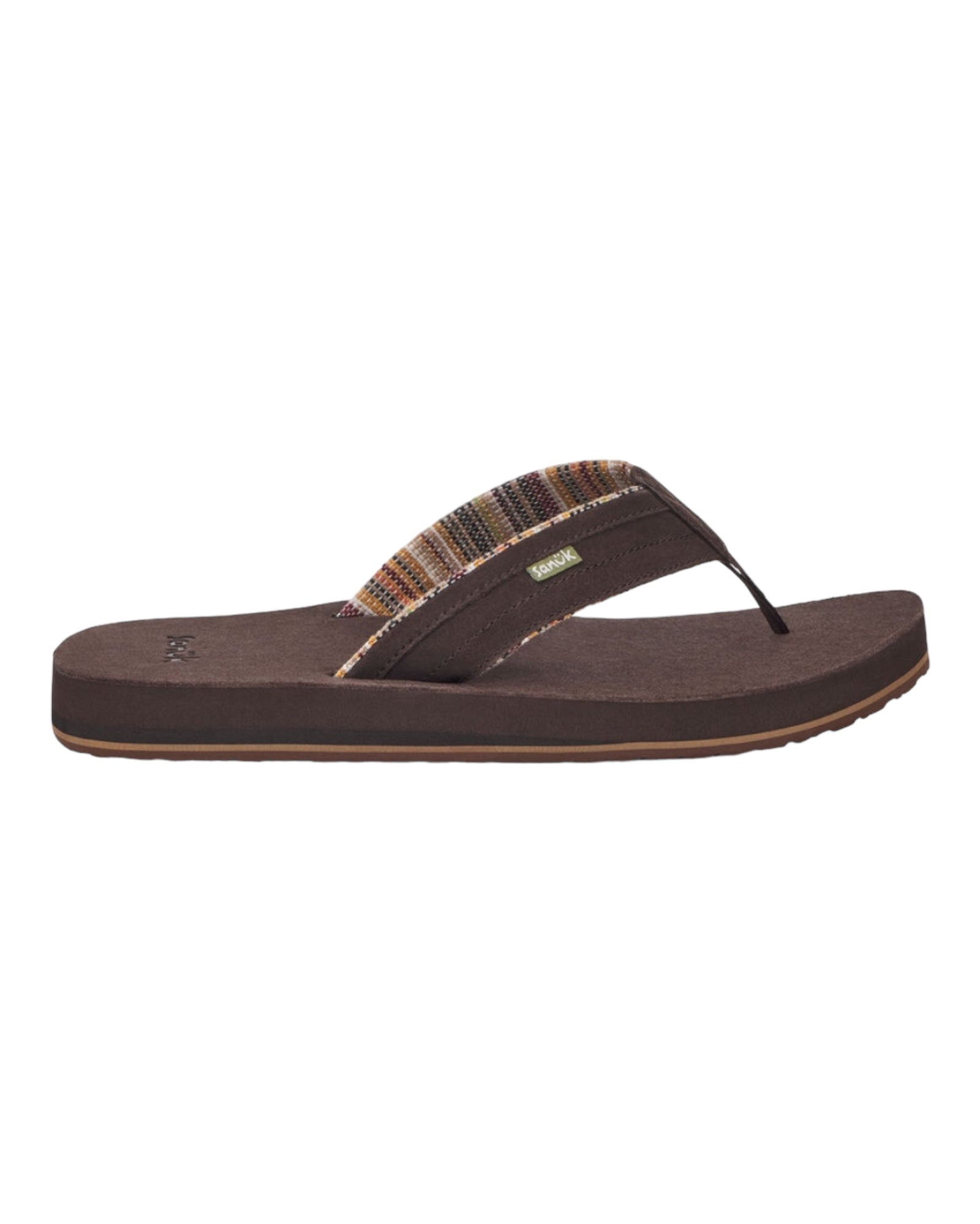 Sanuk Ziggy ST Suede Flip Flop - Final Sale Endless Waves