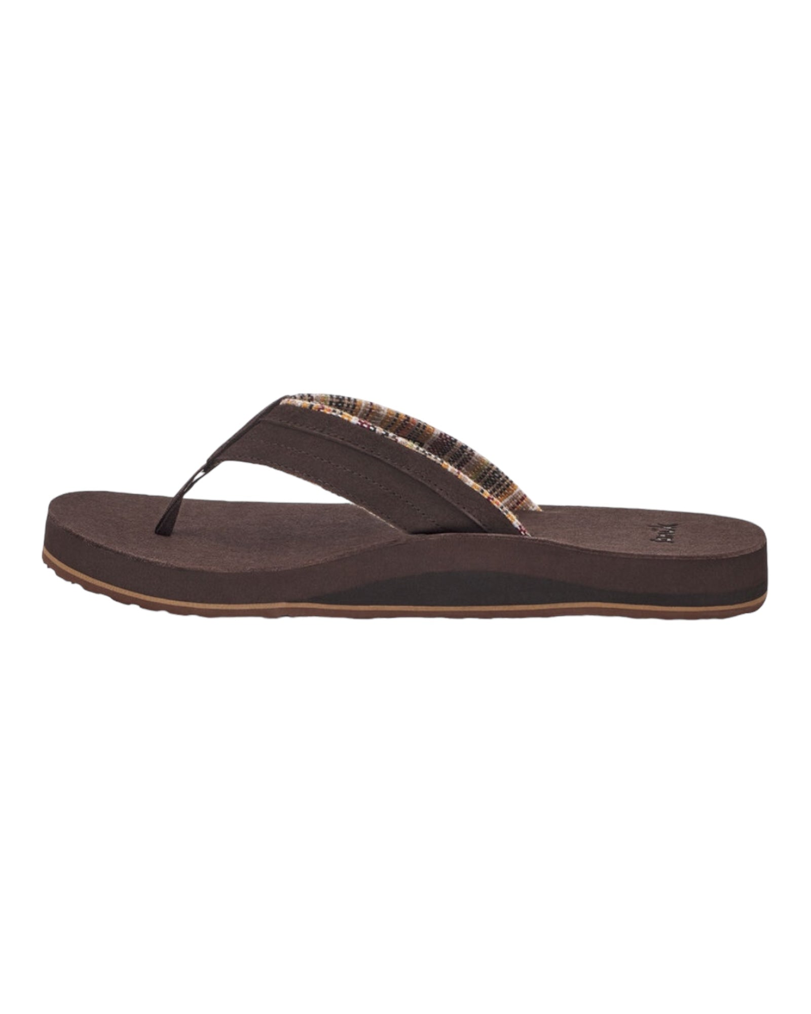 Sanuk Ziggy ST Suede Flip Flop - Final Sale Endless Waves