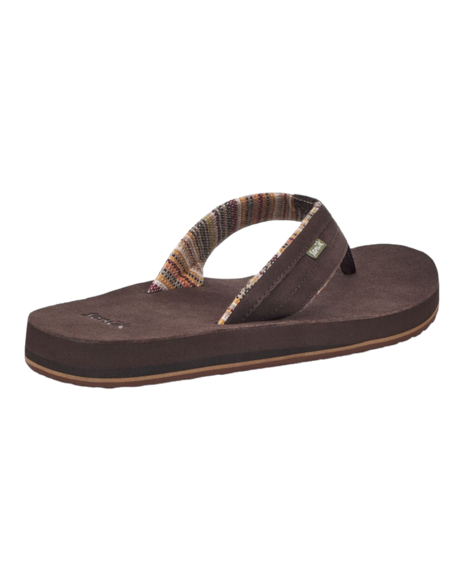 Sanuk Ziggy ST Suede Flip Flop - Final Sale Endless Waves