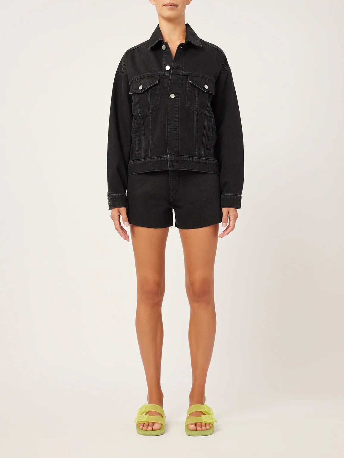 DL1961 DL1961 Relaxed Zoie Jean Shorts 3.25" Endless Waves