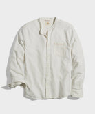 Marine Layer Marine Layer Banded Collar Stretch Selvage Shirt Endless Waves